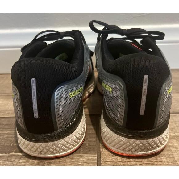 Saucony Triumph ISO Mens Size 10 Gray Running Shoes Cushion Laceup Mesh Athletic - Picture 5 of 7